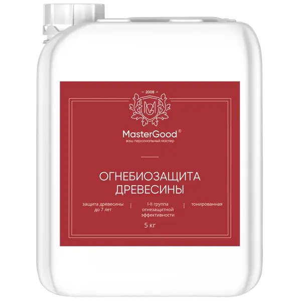 Огнебиозащита MasterGood ОЗП Proff 1-2 группа тонированная 5 кг