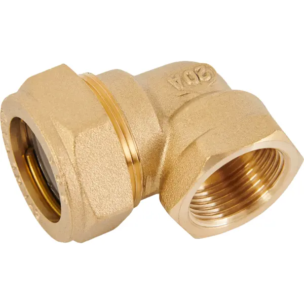 Угол комбинированный 90° Stahlmann 3/4"x20 мм ВР латунь