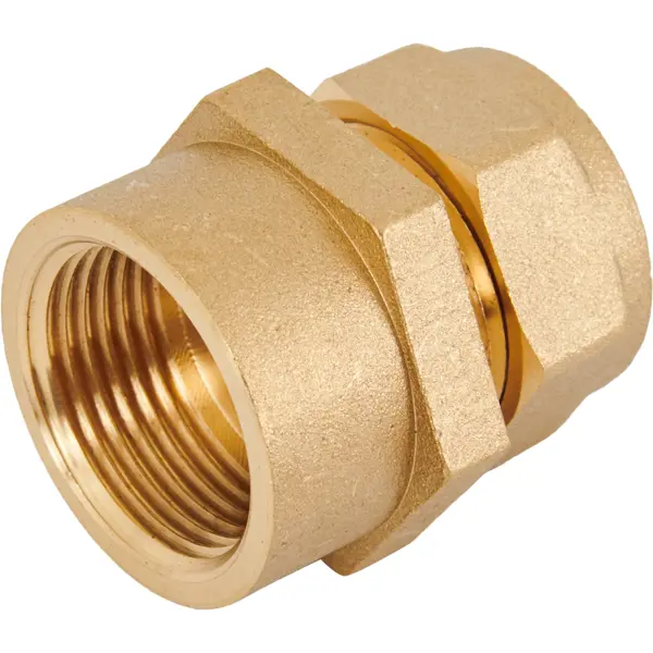 Муфта комбинированная Stahlmann 3/4"x15 мм ВР латунь