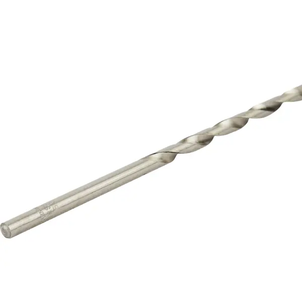Сверло спиральное по металлу удлиненное HSS Vertextools 6x300 мм