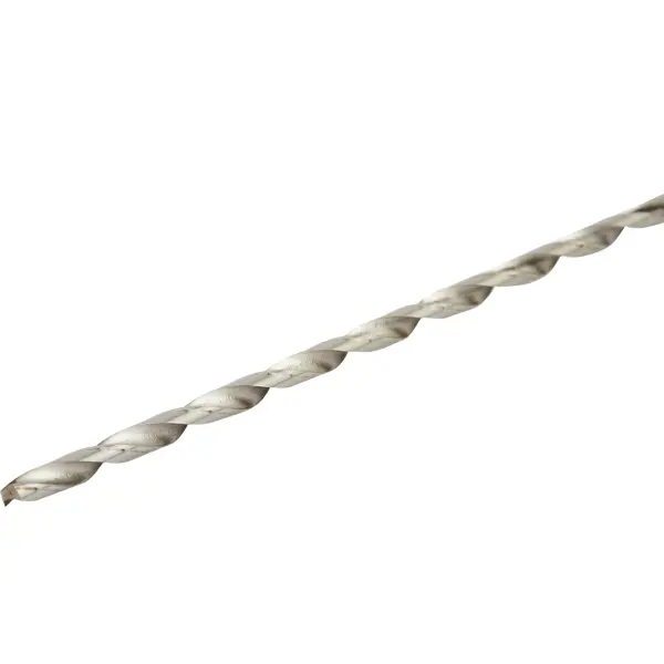 Сверло спиральное по металлу удлиненное HSS Vertextools 6x300 мм