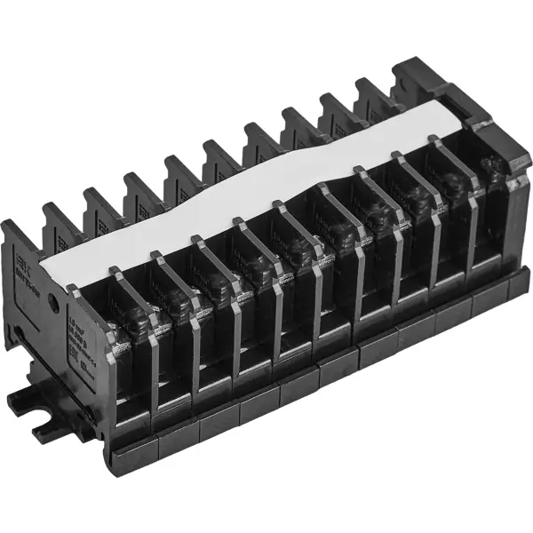 Зажим винтовой IEK TK-010 1.5 мм 10 пар цвет черный