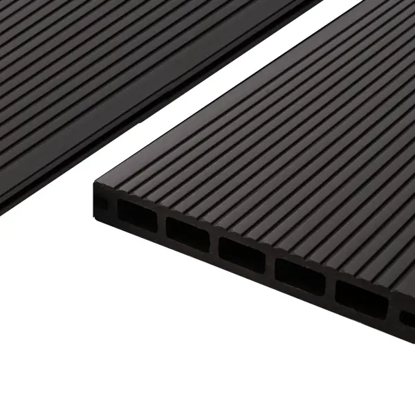 Террасная доска ДПК T-Decks цвет Венге 150x20x3000 мм двусторонняя вельвет/структура древесины 0.45 м²