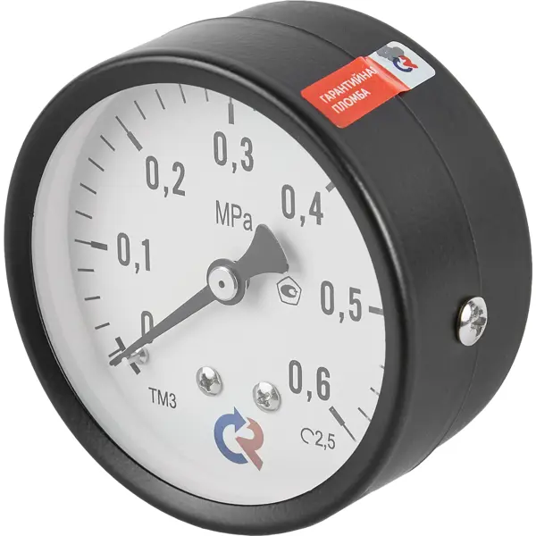 Манометр осевой Росма ТМ-310Т.00 6 бар 1/4" 63 мм
