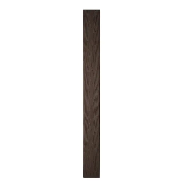 Профиль перил прямой ДПК T-Decks цвет Венге 45x90x3000 мм