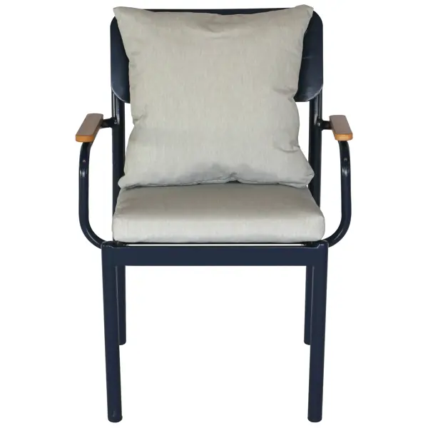 Садовое кресло с подушкой Garden Story Rockhill GS064 57x62x87 см алюминий