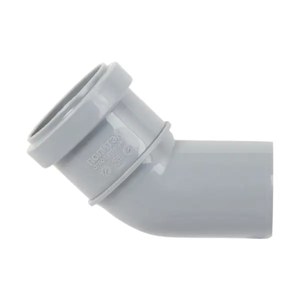 Отвод 50x45° полипропилен