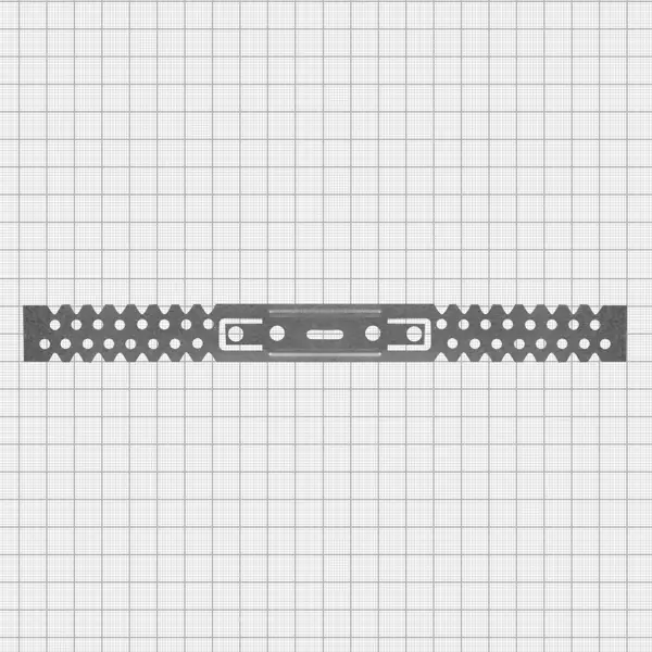 Подвес прямой профилей оцинкованная сталь 275x30x0.4 мм 50 шт