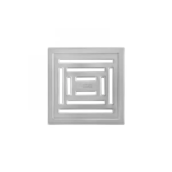 Трап для душа Trend комбинированный затвор 100x100 мм пластик/нержавеющая сталь