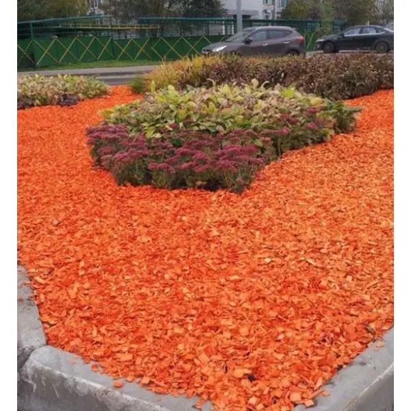 Щепа цвет оранжевый 50 л