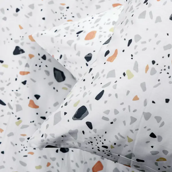Комплект постельного белья Mona Liza Ceramics двуспальный Plus сатин персиковый