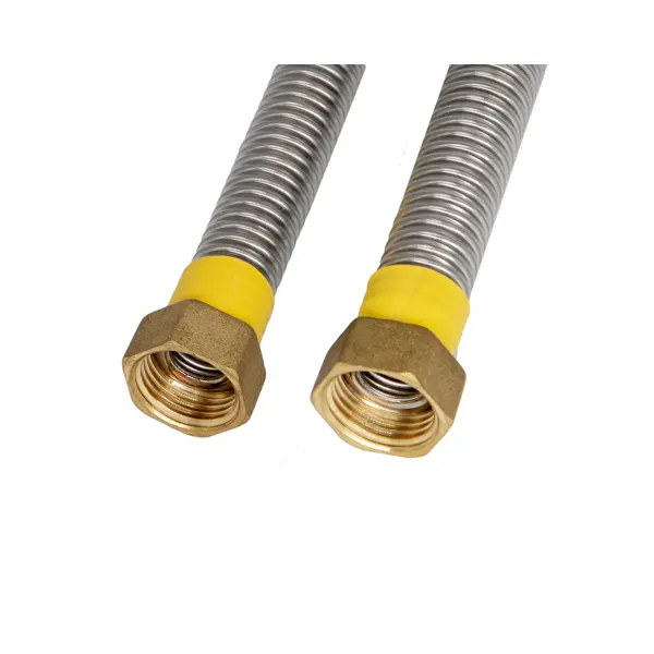 Подводка газовая сильфонная диэлектрическая Tuboflex 1/2" ВР 150 см ПВХ