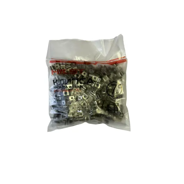 Клипса Hilst Premium 3D 7 мм 100 шт