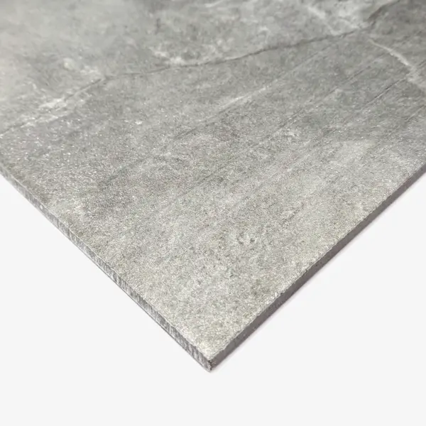 Ступень клинкерная с прямыми краями клинкерная Керамин Касл Рок 1 29.8x29.8 см 1.51 м2 цвет светло-серый