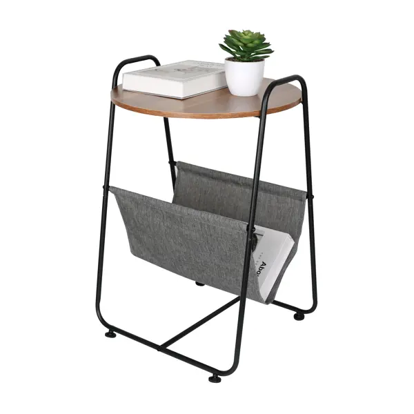 Журнальный столик Dream River 67x43x39 см коричнево-черный
