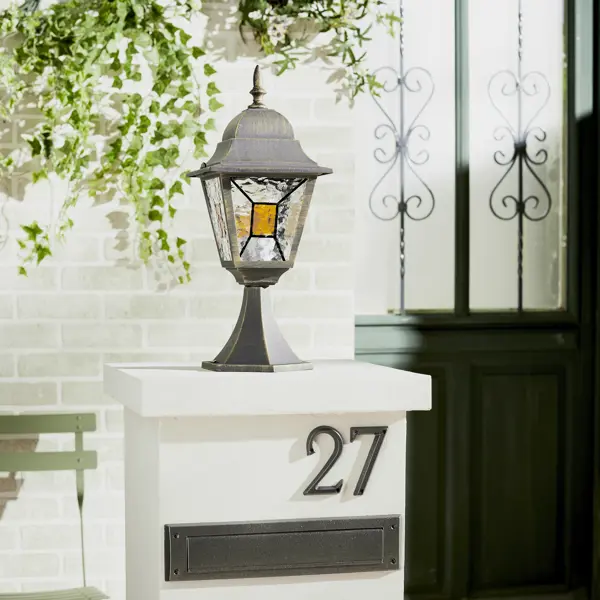Фонарный столб уличный Inspire Chester, 1xE27x100 Вт, 45 см, IP44