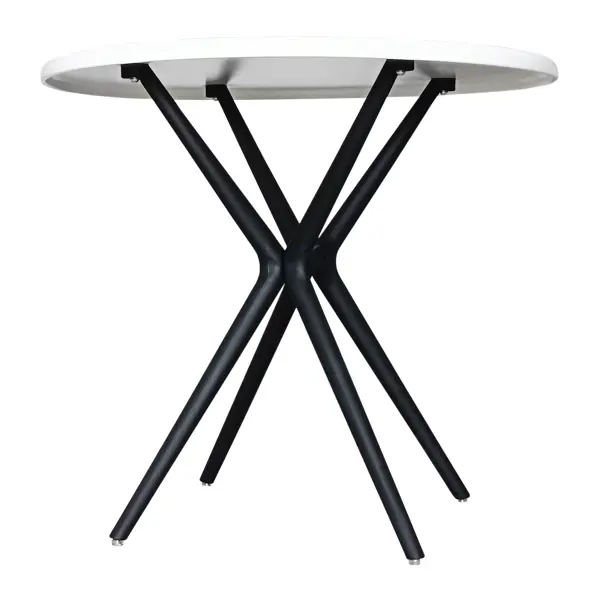 Стол обеденный Arneis 75x80x75 см пластик белый