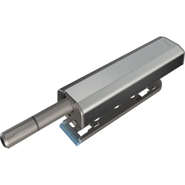 Скрытый механизм открывания Titus Push Latch 80 мм пластик цвет серебро