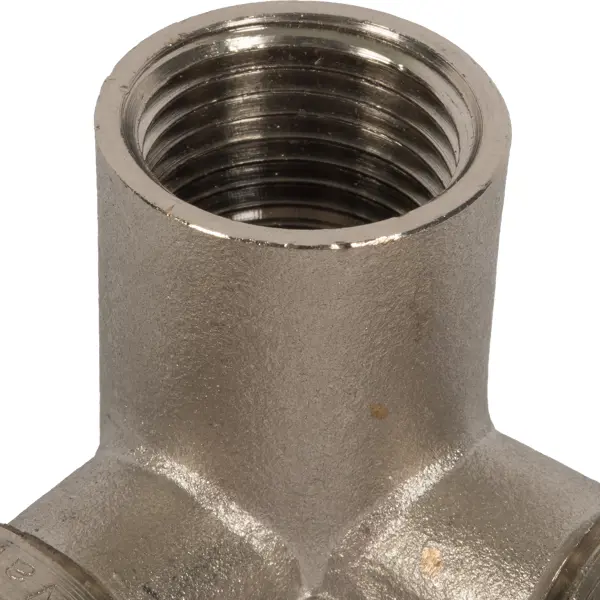 Водорозетка проходная Valtec 1/2"x16 мм ВР латунь VTM.334