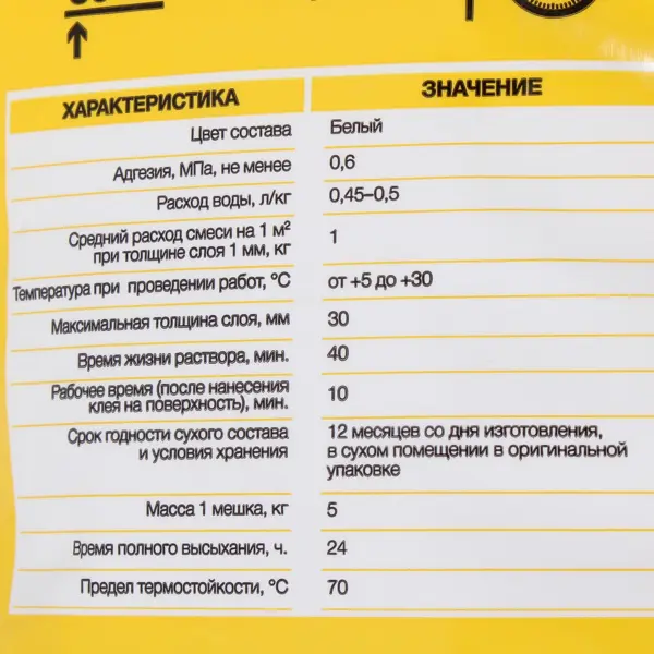 Клей гипсовый монтажный Axton 5 кг