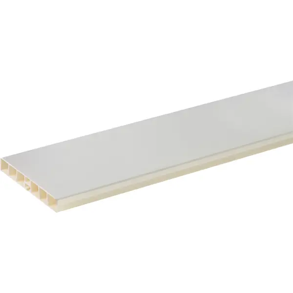 Цоколь для кухни Delinia 240x9.5 см ПВХ цвет серый