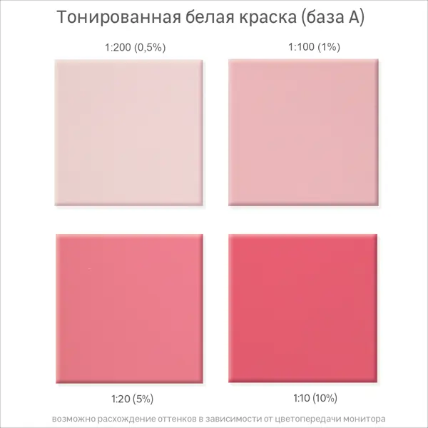 Колорант Luxens 0.9 л цвет розовый