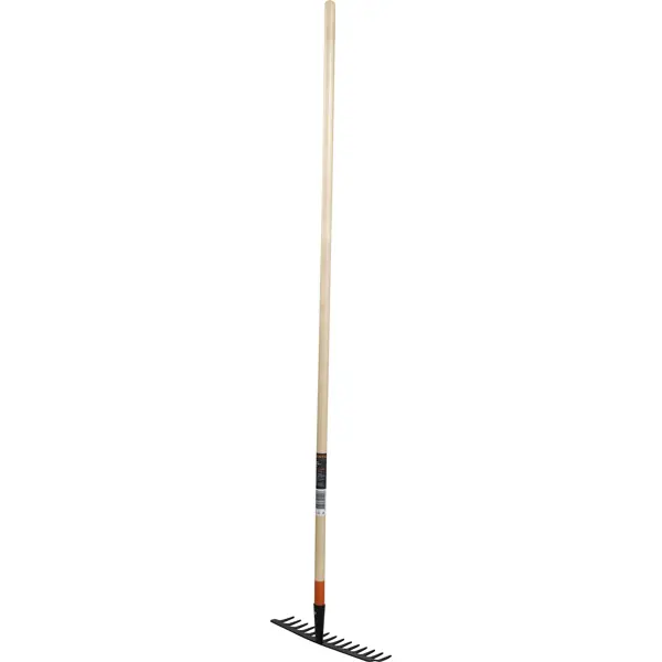 Грабли универсальные Fiskars Plantic Terra 12 зубьев 152 см сталь с черенком