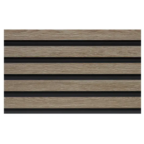 Панель стеновая Decor-Dizayn 904-65SH 10x150x3000 мм светло-коричневый