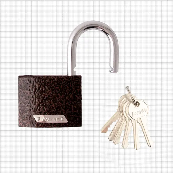 Набор замков навесных Avers PD-01-63 6KEYS 3 шт.