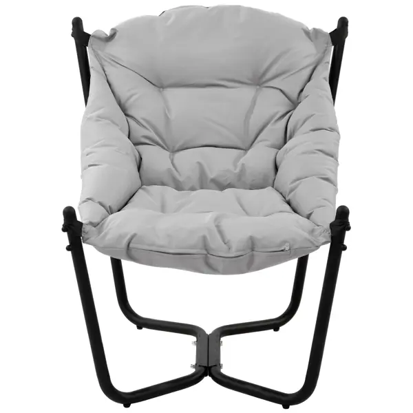 Кресло складное Capri CPR001 83x50x86 см сталь/полиэстер цвет серый