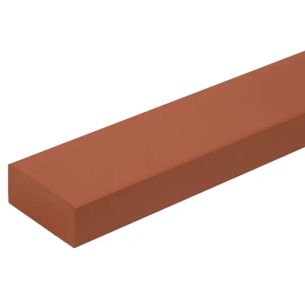 Карниз для кухонного шкафа Тара Konsensa 200x4 см МДФ цвет терракотовый