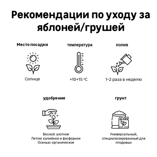 Груша Детская пакет h50 см