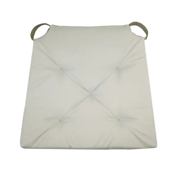 Подушка для стула Linen Way 40/35x40 см цвет светло-серый
