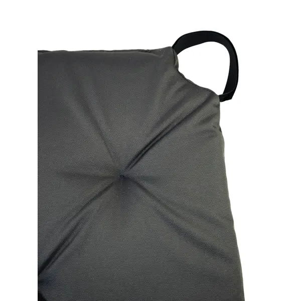 Подушка для стула Linen Way 40/35x40 см цвет стальной