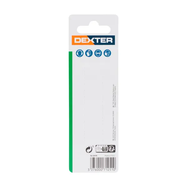 Пилка для электролобзика по дереву Dexter T101BR чистый рез 76 мм, 2 шт.