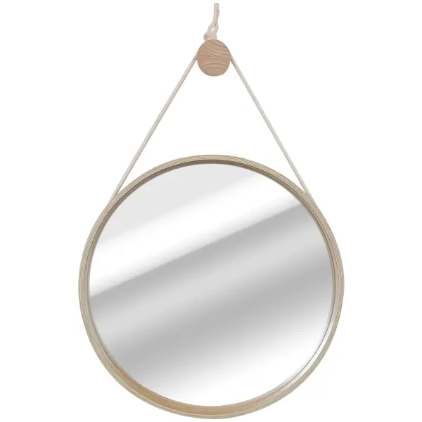 Зеркало декоративное Inspire Nordik Cord Oak круг 57.5 см