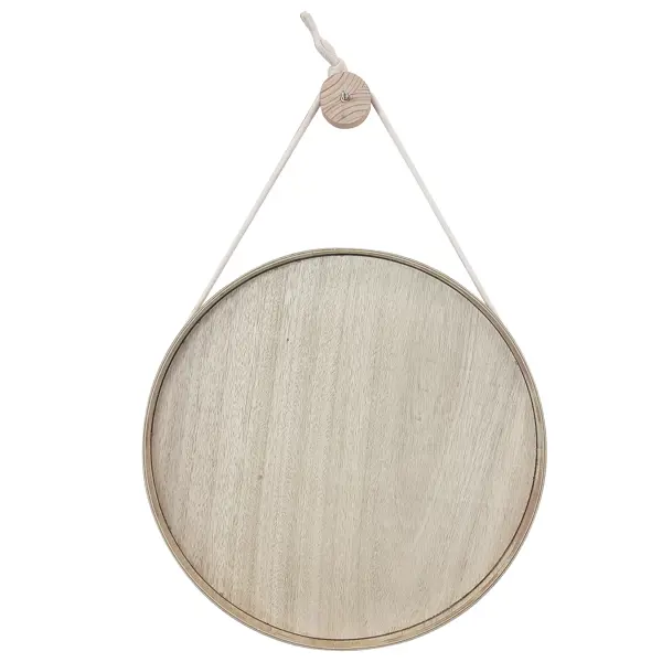 Зеркало декоративное Inspire Nordik Cord Oak круг 57.5 см