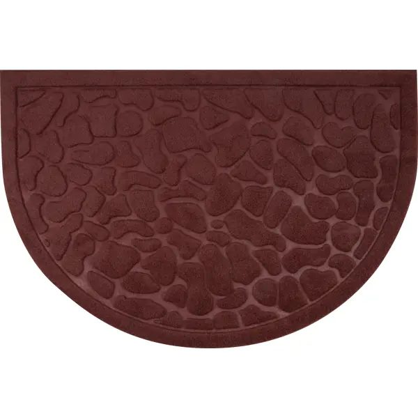 Коврик Inspire HR Lenzo 40x60 см резина цвет бордовый