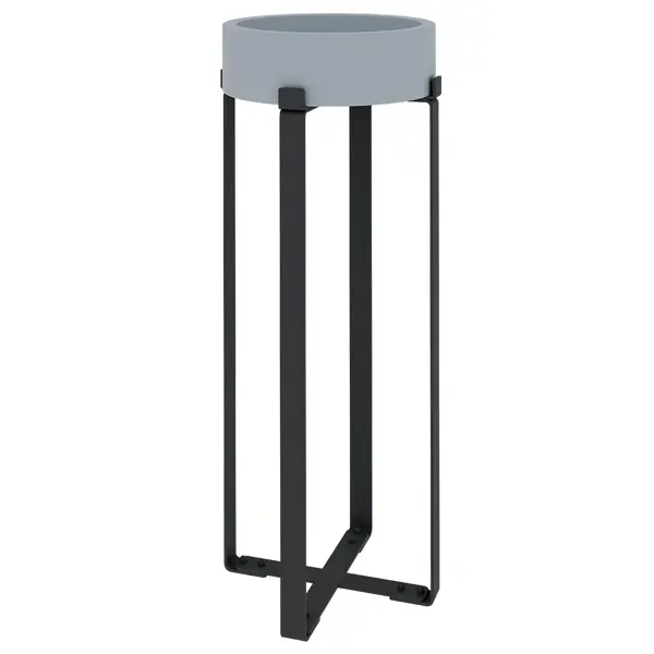 Опора для раковины Март Ferro 84x37x37 см сталь цвет черный