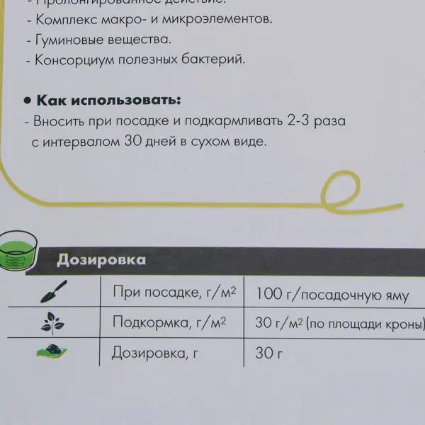 Удобрение Geolia органоминеральное для хвойных
