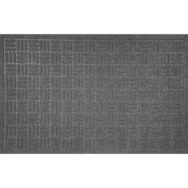 Коврик Inspire Lenzo 50x80 см полиэфир/резина цвет серый