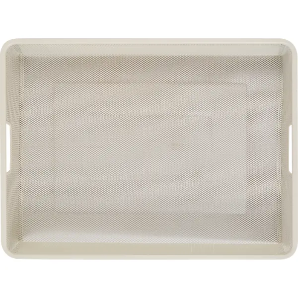 Корзина для системы Larvij 55.5x8x41 см сталь цвет бежевый