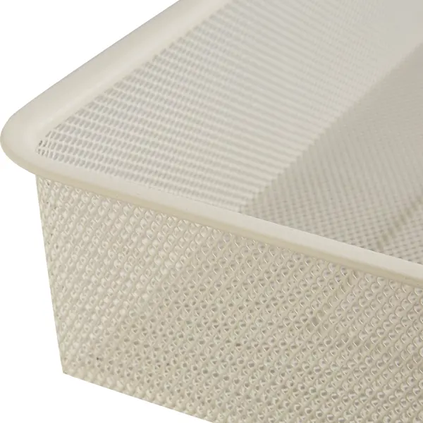 Корзина для системы Larvij 55.5x8x41 см сталь цвет бежевый