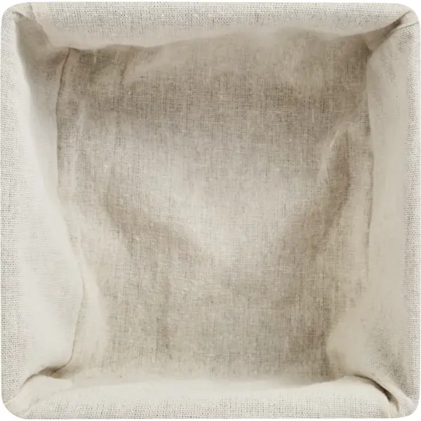 Корзина для хранения 20x10x20 см бумага цвет графит