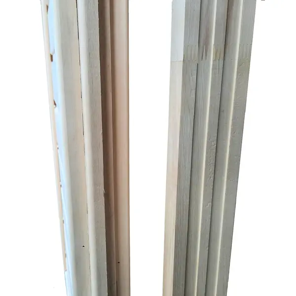 Дверь для бани деревянная липа 70x170 см двусторонняя
