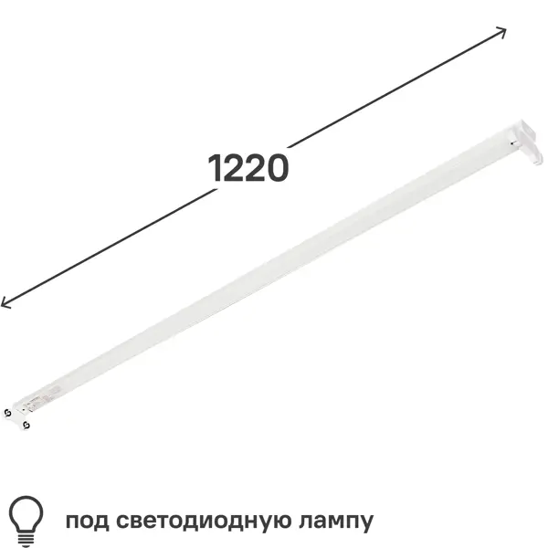 С ветильник линейный Эра SPO-801-0-002-120
