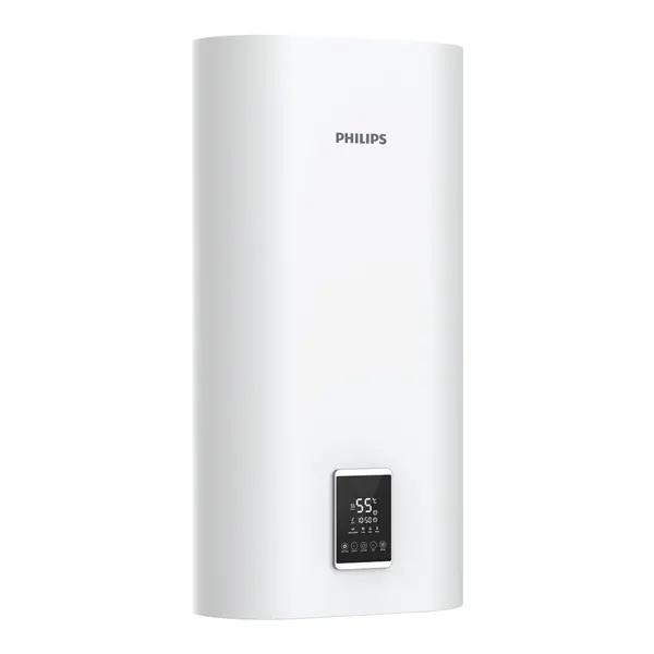 Накопительный водонагреватель электрический 80 л Philips AWH1622/51 2 кВт нержавеющая сталь сухой ТЭН