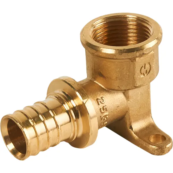 Угольник настенный Stout 3/4"x25 мм внутренняя резьба латунь