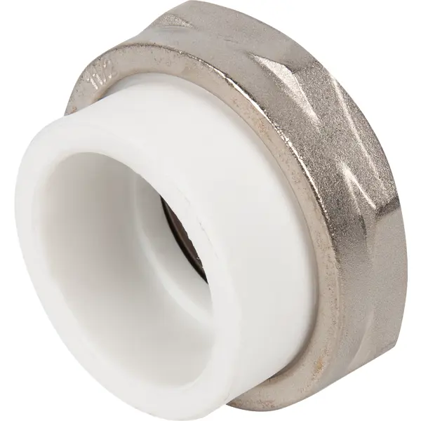Муфта разъемная Политэк 1 1/2"x50 мм ВР полипропилен Т2200ЕМ2032050