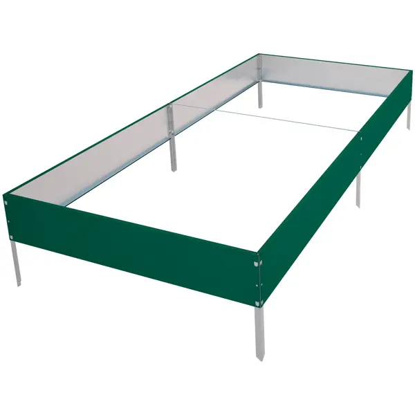 Высокая грядка 70x200x26.5 см зеленый